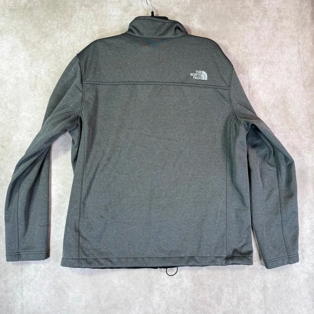 The North Face Ridgewall Softshell Jacket Men XL Gray Amazon LIT2 Leadership Cor
